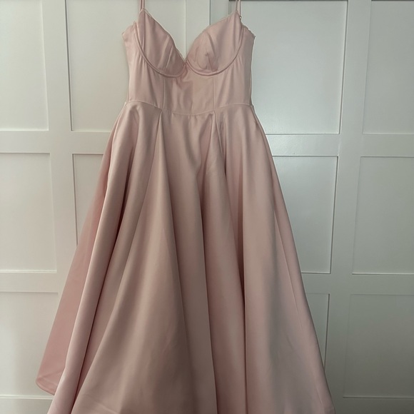 House of CB Mademoiselle Ballerina Pink Midi dress size small, bigger cup (D-E) - Picture 5 of 5